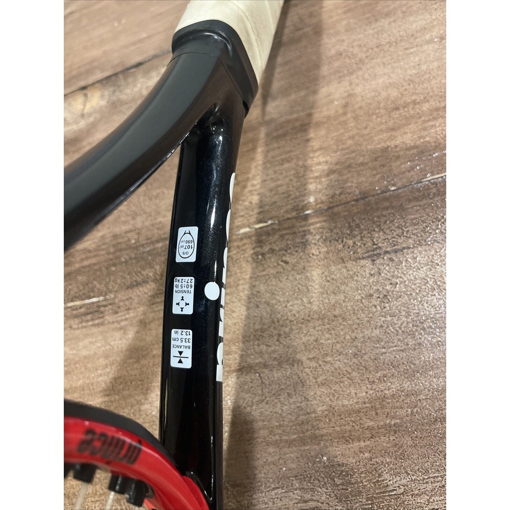 Prince Air O Riival Oversize Tennis Racket + Case -‎ - Picture 8 of 11